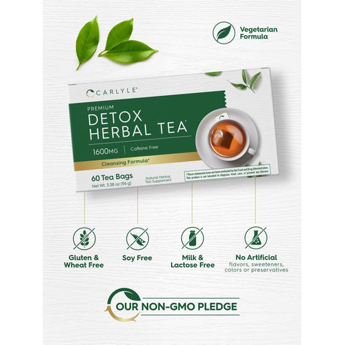 View 4 Desintoxicación Herbal | 60 Bolsitas de Té