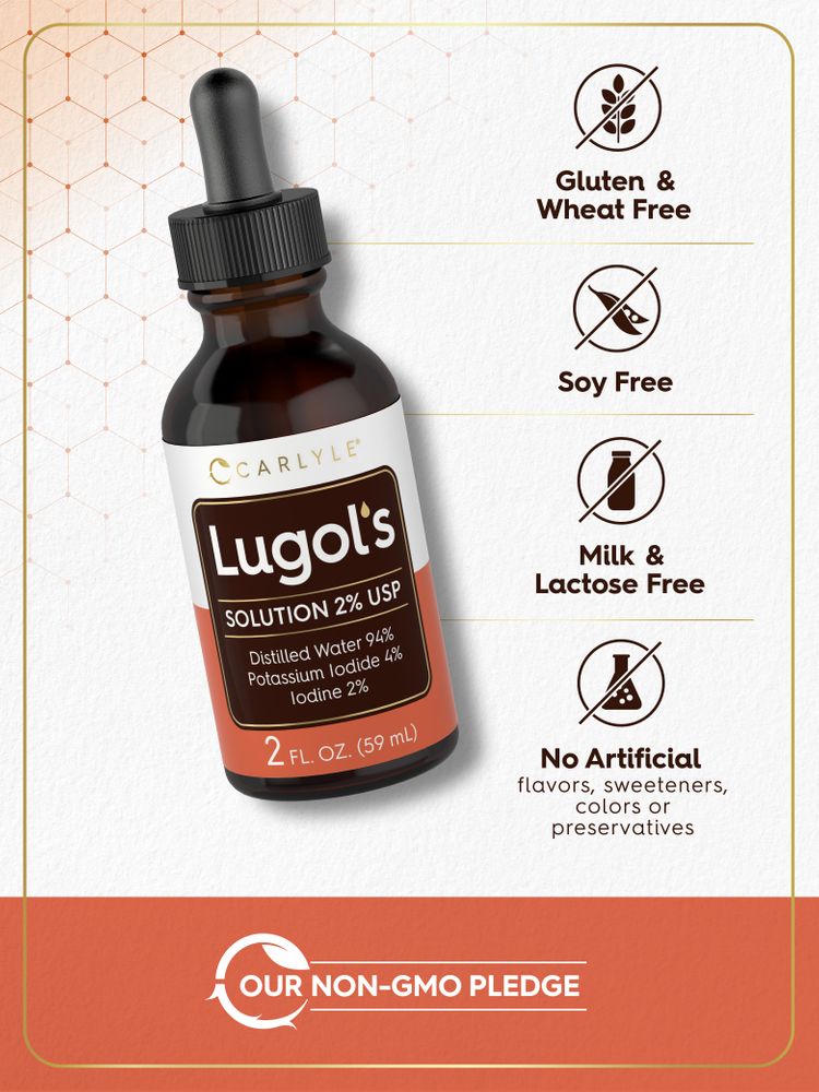Lugols Iodine 2% | 4oz