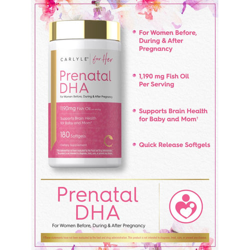 View 4 Prenatal DHA Vitamin | 180 Softgels