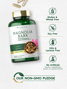 Magnolia Bark 3200 mg | 200 Capsules