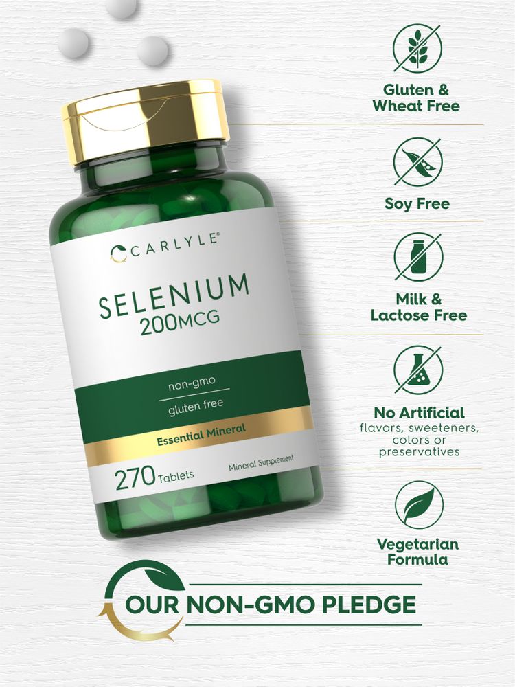 Selenio 200mcg | 270 Tabletas