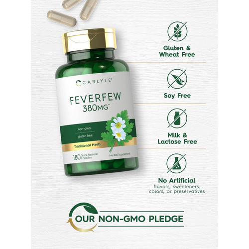 View 4 Feverfew | 180 Capsules