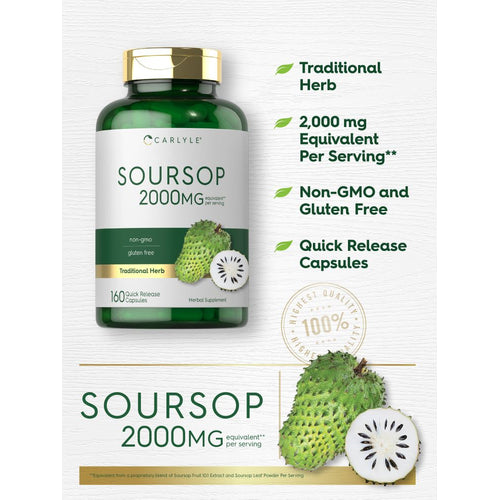 View 4 Soursop | 160 Capsules