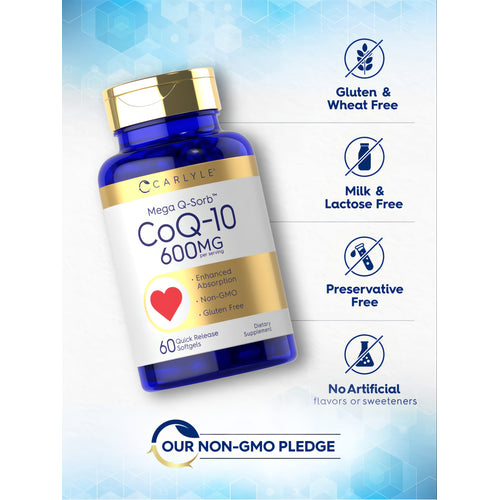 View 4 CoQ10 600mg por porción | 60 Cápsulas blandas