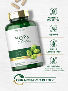 Hops 700mg | 180 Capsules