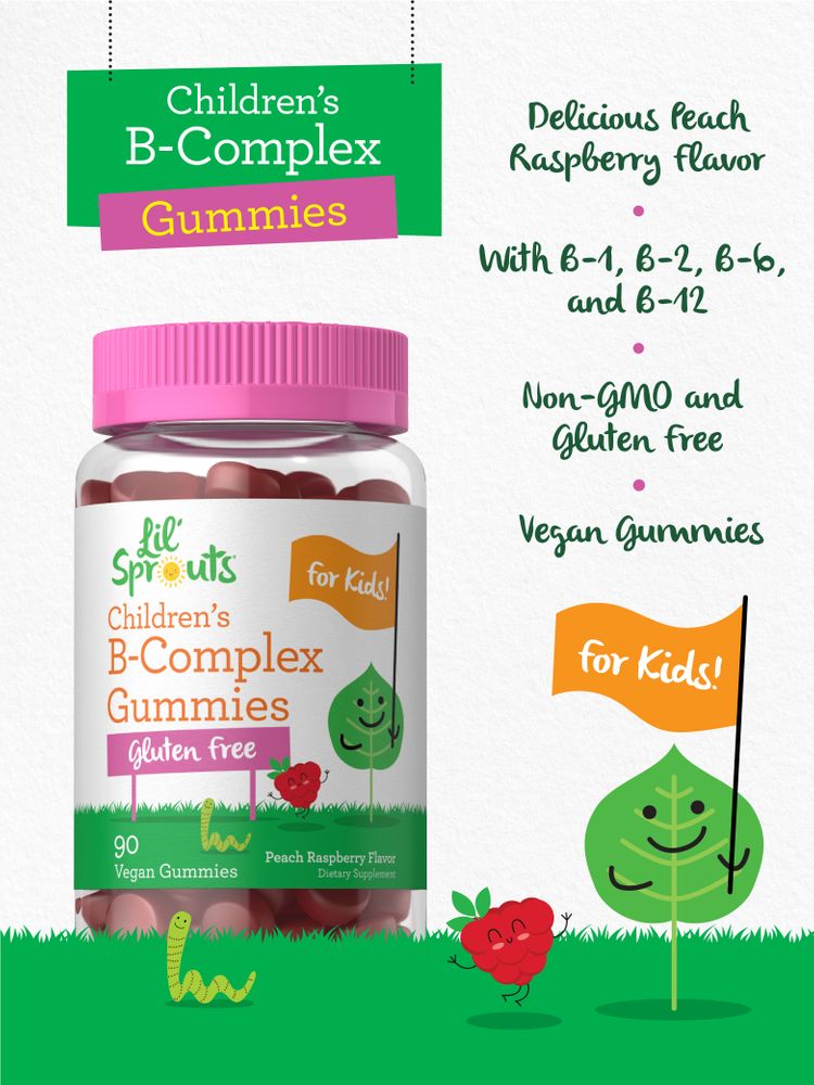 B-Complex for Kids | 90 Gummies