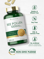 Load image into Gallery viewer, Bee Pollen Supplement 1000mg | 200 Caplets
