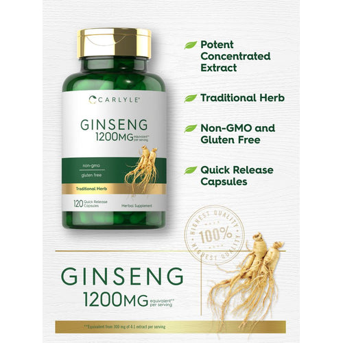 View 4 Extracto de Ginseng | 120 Cápsulas