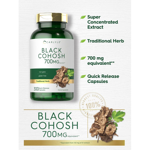 View 4 Cohosh Negro | 300 Cápsulas