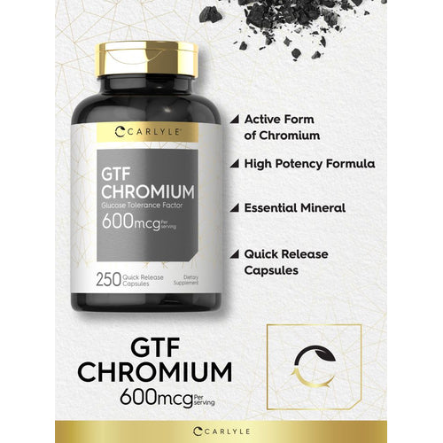 View 4 GTF Chrom 600mcg pro Portion | 250 Kapseln