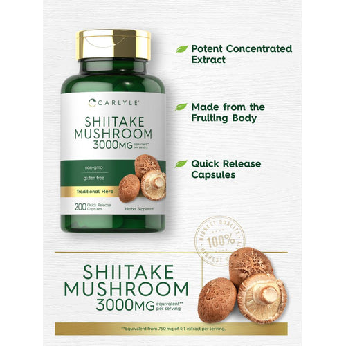 View 5 Fungo Shiitake | 200 Capsule