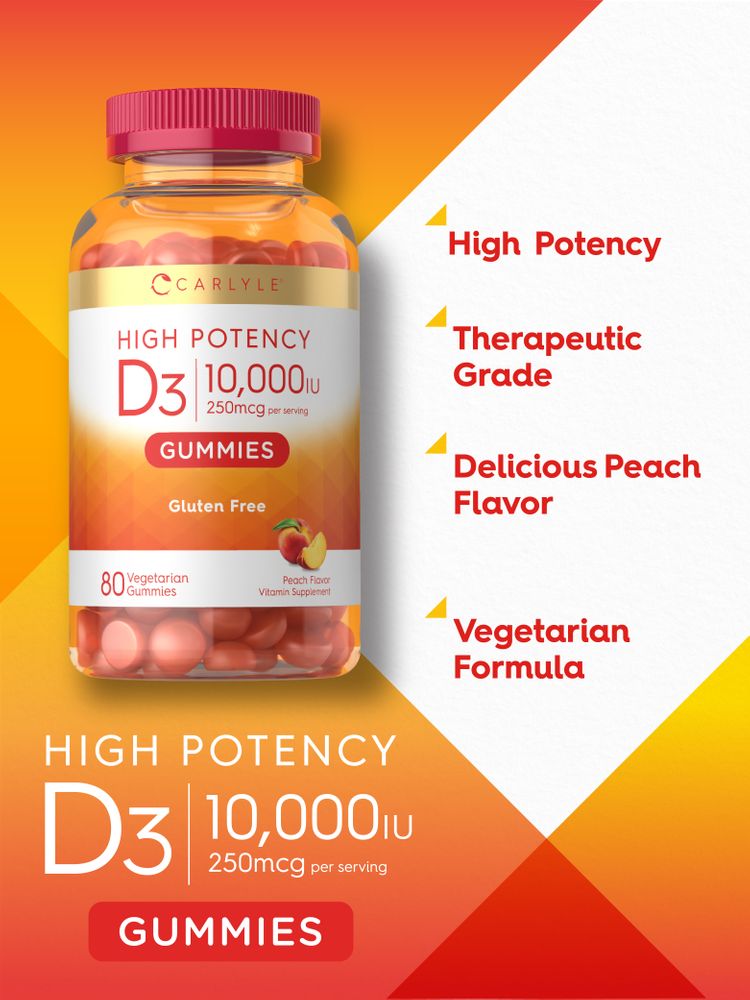 Vitamin D-3 | 80 Gummies