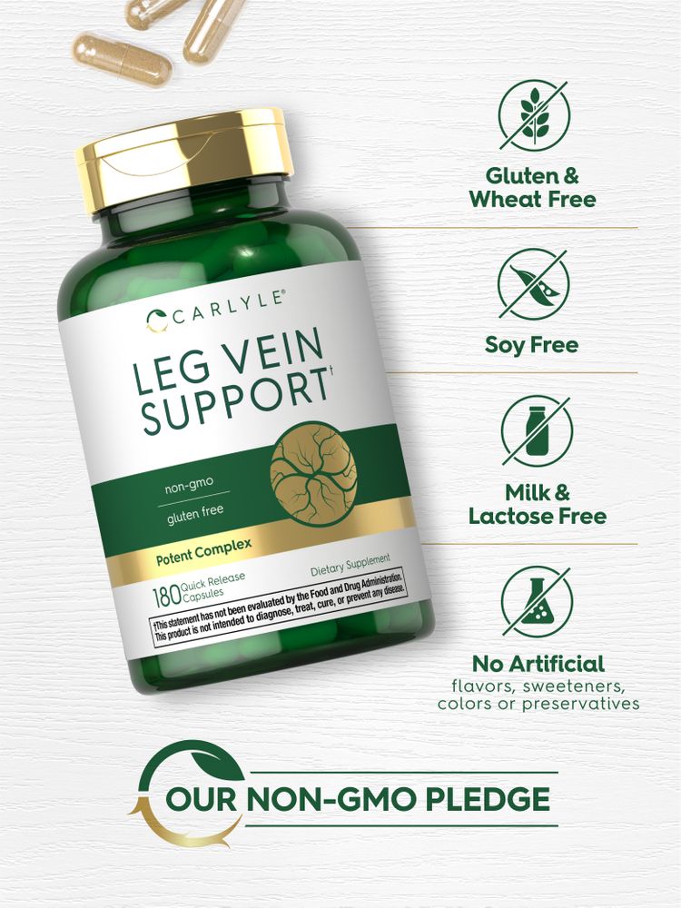 Leg Vein Support | 180 Capsules