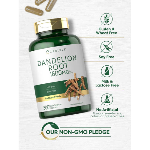 View 4 Dandelion Root | 300 Capsules