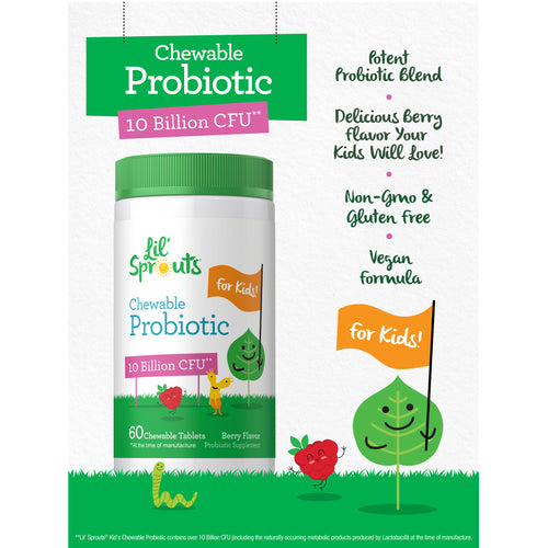 View 4 Probiotic for Kids | 60 Chewable Tablets