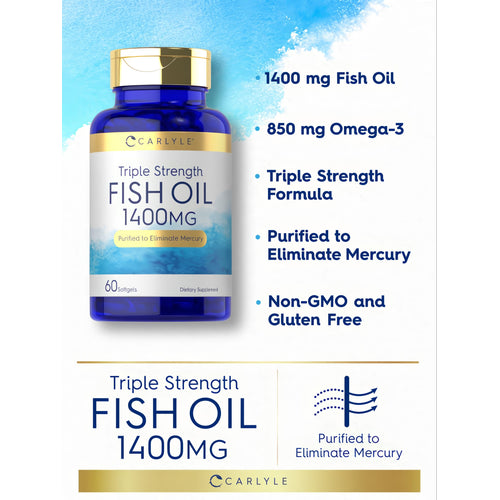 View 4 Aceite de Pescado 1360mg | 60 Cápsulas Blandas