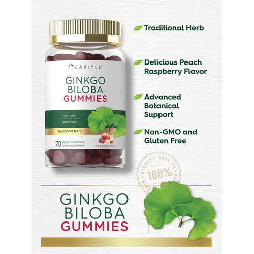 View 4 Ginkgo Biloba | 70 Gummies