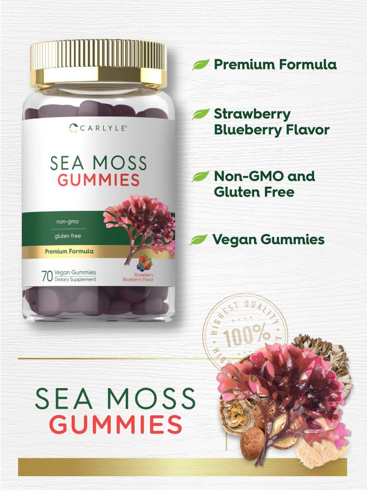 Sea Moss | 70 Gummibärchen