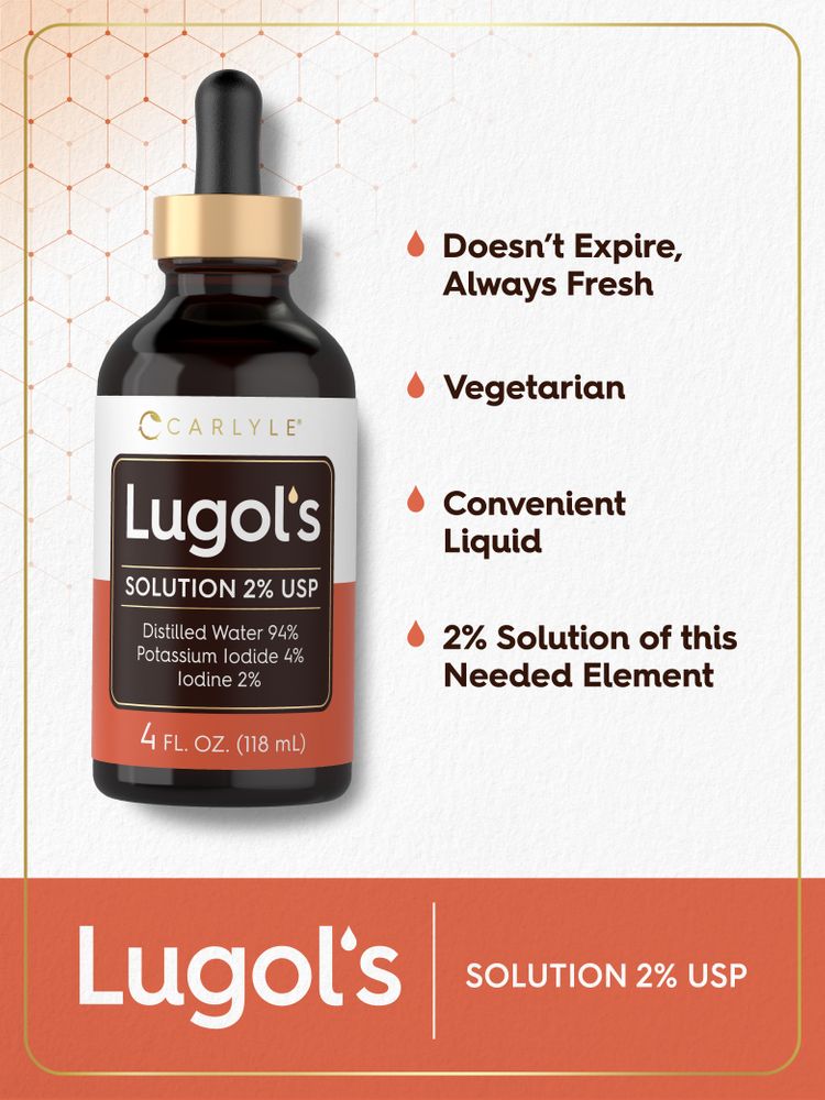 Lugols Iodine | 4oz Liquid Drops