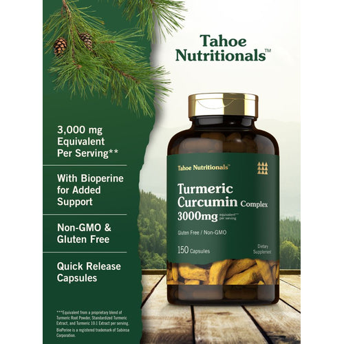 View 4 Turmeric Curcumin | 150 Capsules