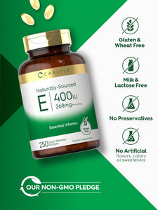 Vitamin E 400IU | 250 Softgels