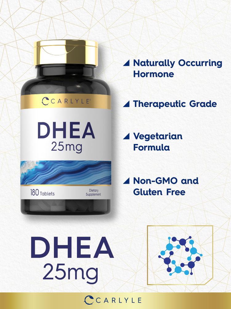 DHEA 25mg | 180 Comprimidos