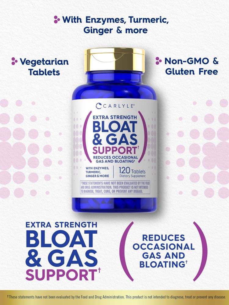 Bloat & Gas Support | 120 Tablets