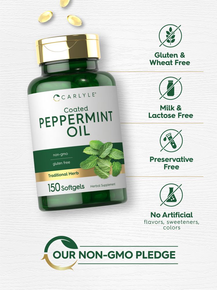 Peppermint Oil 50mg | 150 Softgels