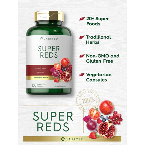 View 4 Super Reds | 150 Capsules