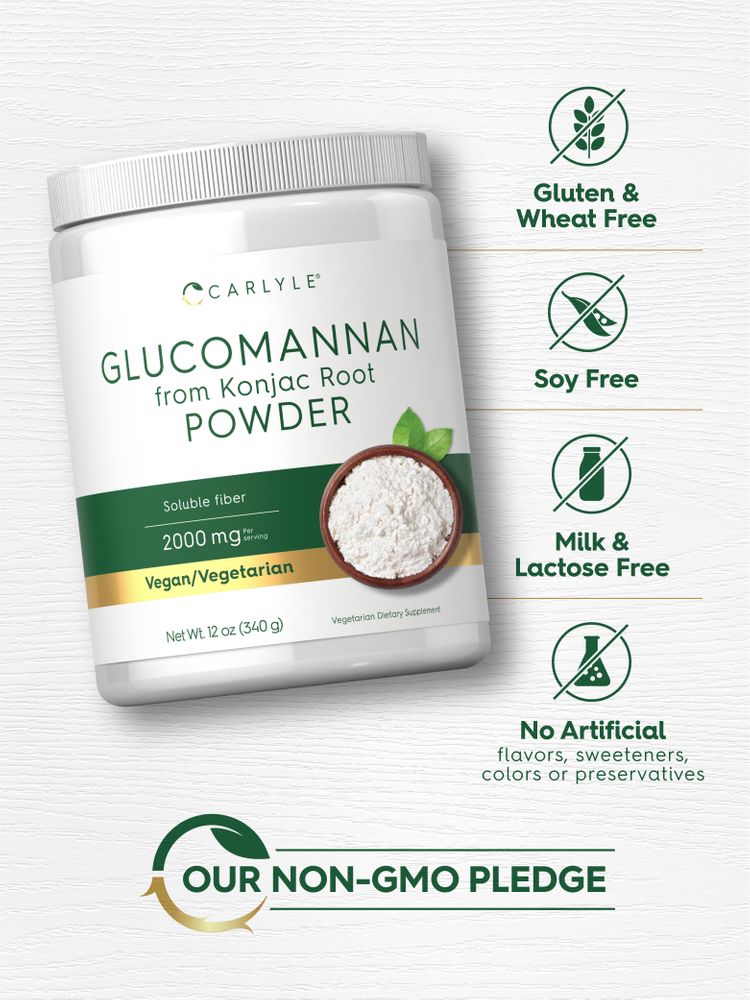 Glucomannan 2000mg | 12oz Powder