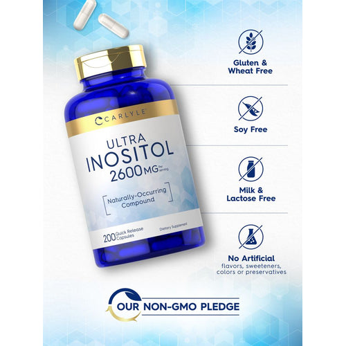 View 4 Inositol 2600mg | 200 Capsules