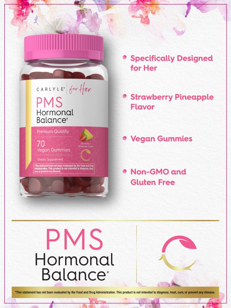 Équilibre Hormonal PMS | 70 Gummies