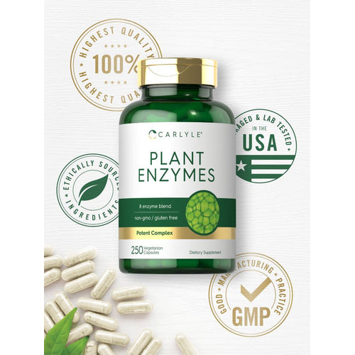 View 4 Plant Enzymes | 250 Capsules