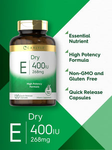Vitamin E  400 IU | 120 Capsules