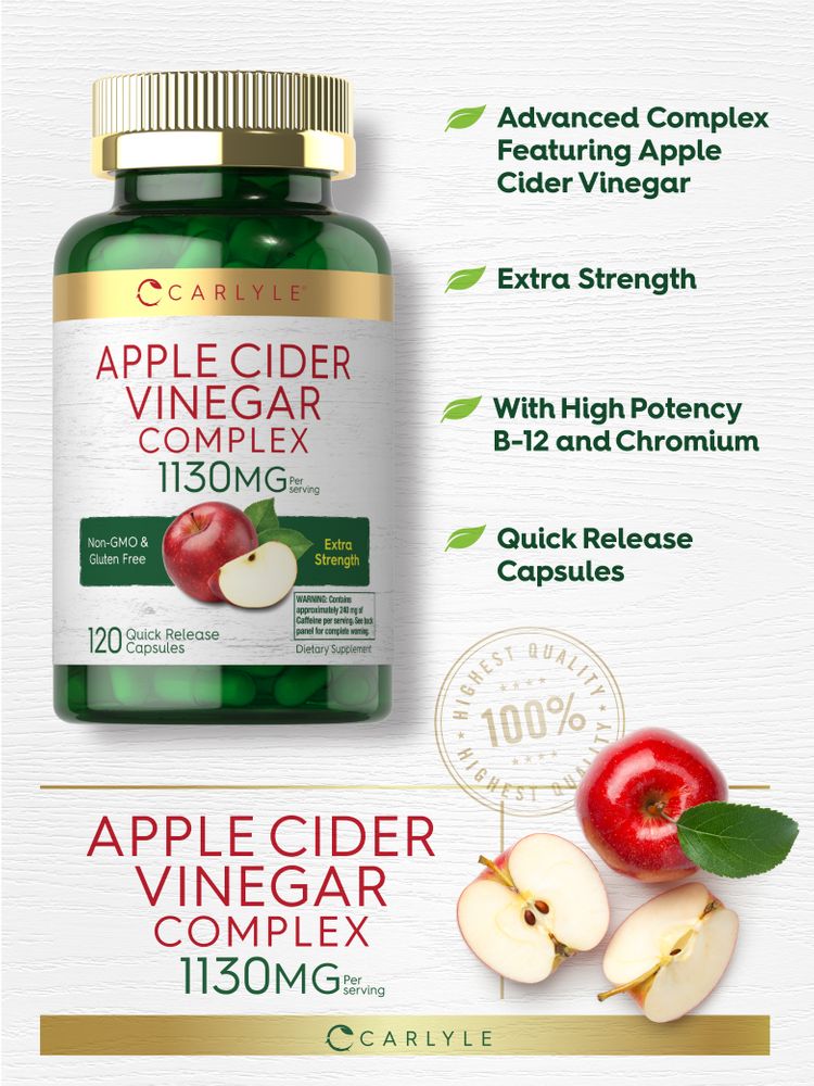 Apple Cider Vinegar | 120 Capsule