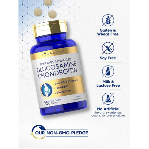 View 4 Glucosamine Chondroitin MSM Turmeric | 250 Mini Tablets