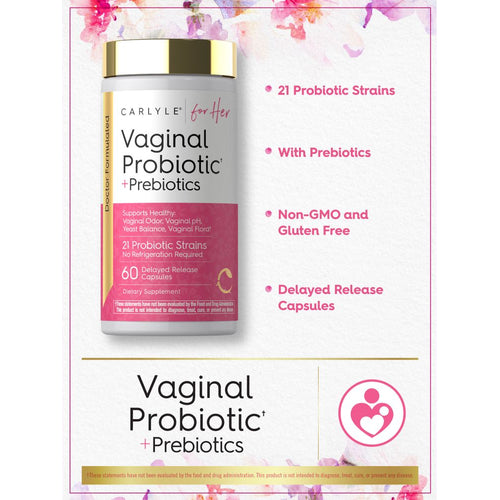 View 4 Probióticos Vaginales | 60 Cápsulas