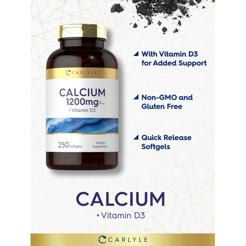 View 4 Calcium 1200 mg with Vitamin D3 | 250 Softgels