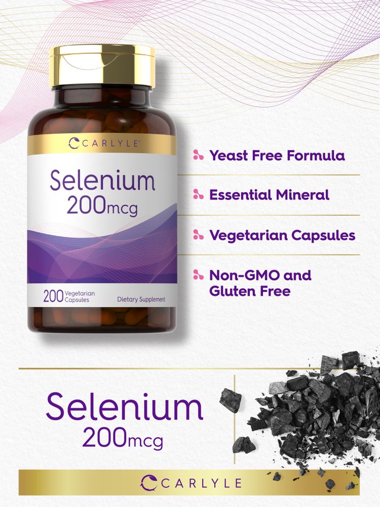 Selenium 200mcg | 200 Capsules