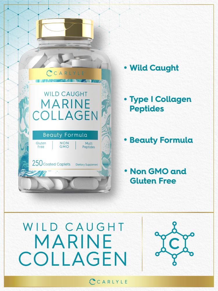 Marine Collagen | 250 Caplets