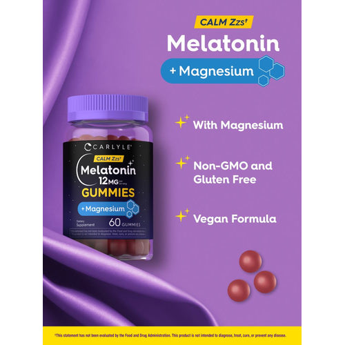 View 4 Melatonin 12mg | 60 Gummies
