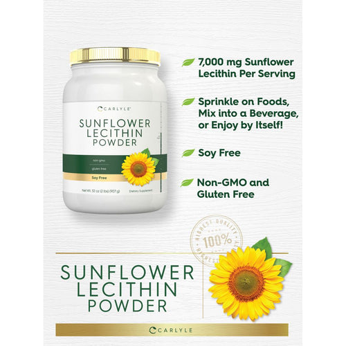 View 4 Lecitina de Girasol | 32oz en Polvo