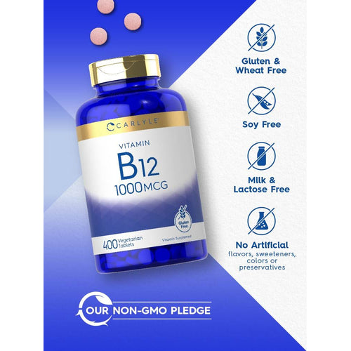 View 4 Vitamin B-12 1000mcg | 400 Tablets