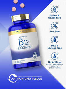 Vitamin B-12 1000mcg | 400 Tablets