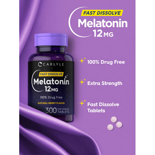 View 4 Melatonin 12mg | 300 Tablets