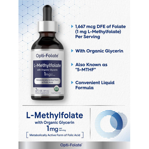 View 4 L-Methylfolate Drops 1mg | 2oz