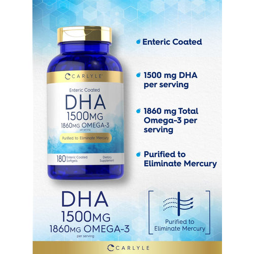 View 4 DHA 1500mg per serving | 180 Softgels