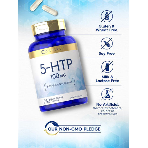 View 4 5-HTP 100mg | 240 Cápsulas