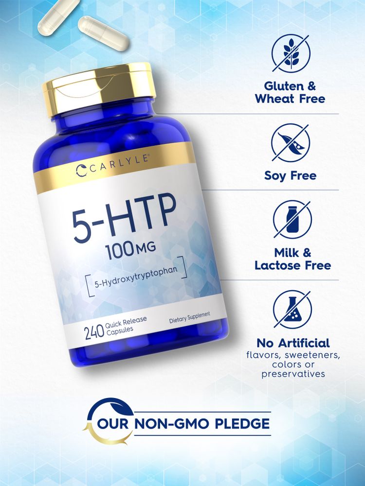 5-HTP 100mg | 240 Capsules