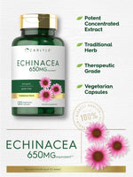 Load image into Gallery viewer, Echinacea 650mg | 120 Capsules
